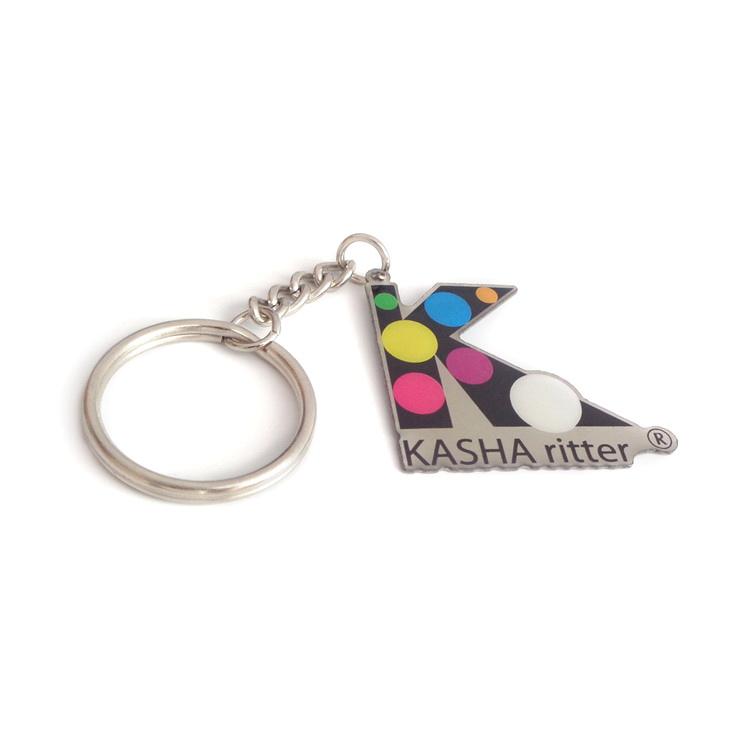 Borong Logo Tersuai Metal Plant Key Chain Cactus Keychains