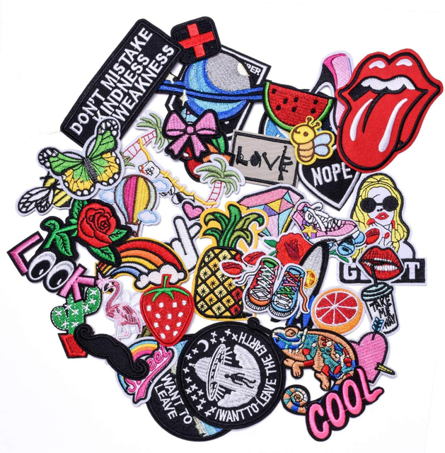 Tampalan Sulaman Tersuai Besar Pada Pakaian Tampalan Lencana Tersuai Logo Topi Tampalan Sulaman Chenille Untuk Jaket