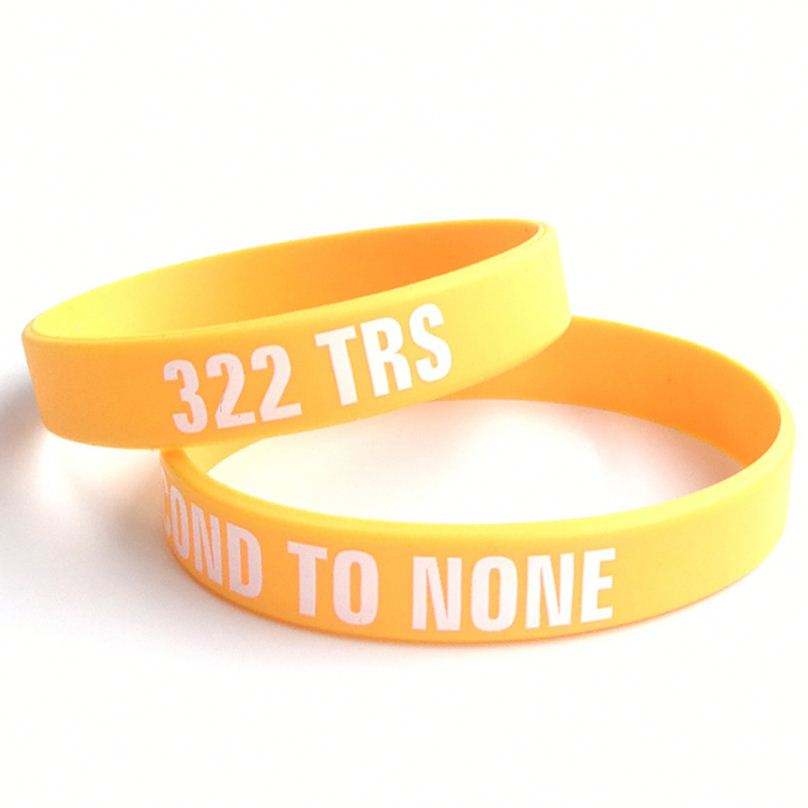 Reka Bentuk Percuma 2023 Sesuaikan Logo Gelang Silikon Dicetak Logo Tersuai Gelang Getah Gelang Pergelangan Tangan Gelang Silikon