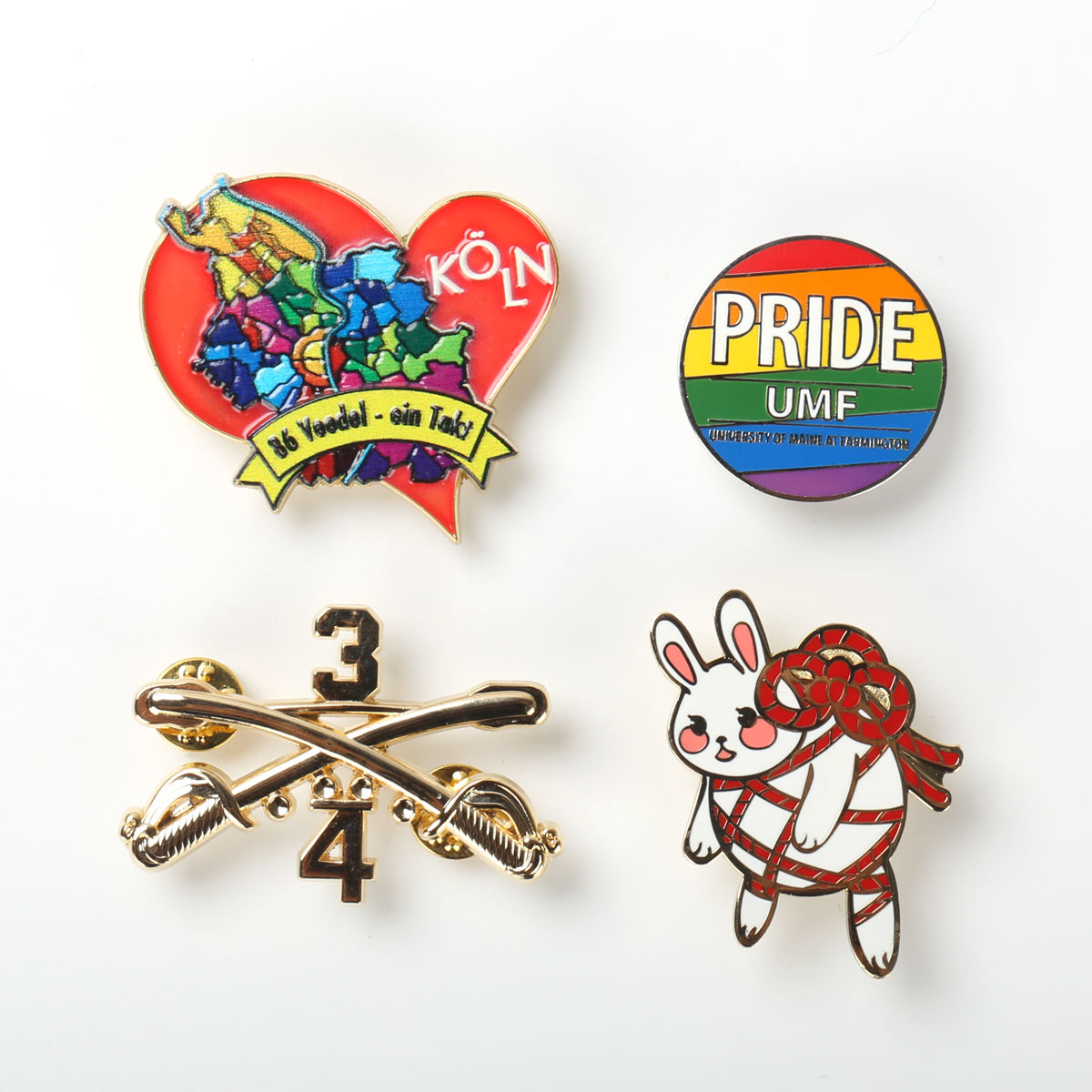 Pin Korea Tersuai Berkualiti Tinggi Sliding Enamel Pesawat Pin Buah