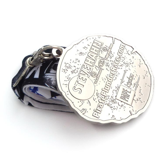 Pingat Pingat Perahu Naga Zaman Pertengahan Tersuai Pembuatan Zhongshan Dengan Pentakel Solomon