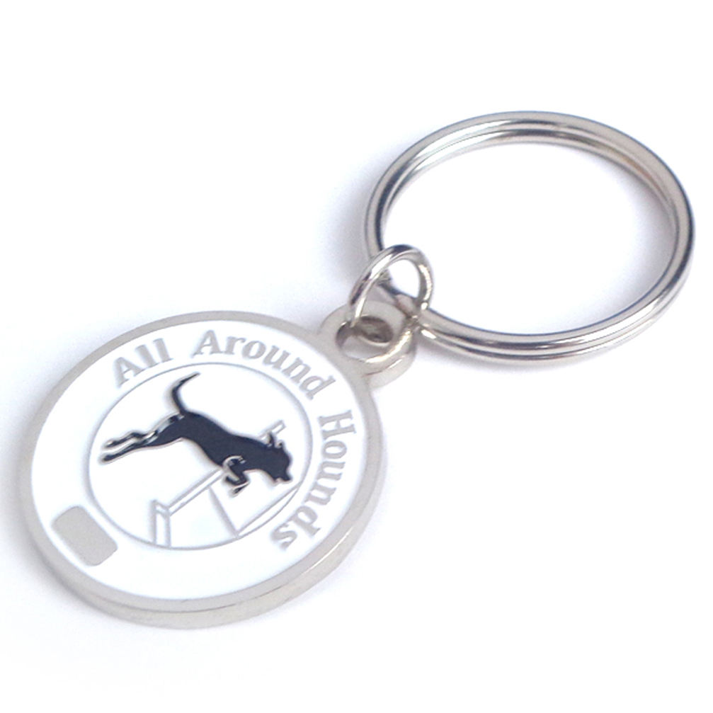 Beg Berjenama Zink Aloi Tersuai Rantai Kunci Cincin Kunci Carabiner Loyang