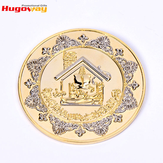 Tiada Minimum Rekaan Percuma Custom Gold Angel Roman Syiling Tungsten Coin