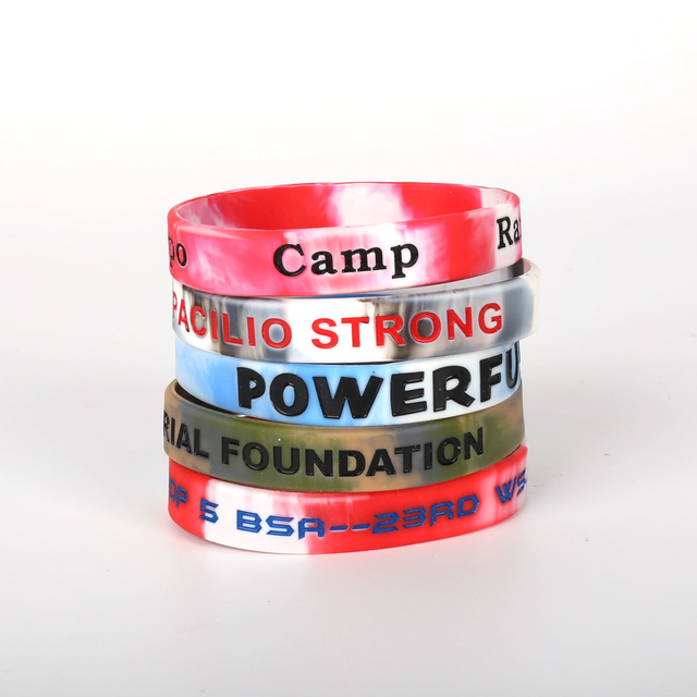 Gelang Silikon 2023 Getah Silikon Tersuai Gelang Tangan Anjal Pergelangan Tangan Gelang Tangan Silikon Terukir