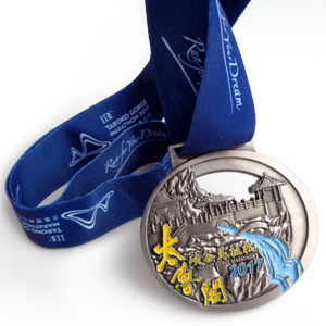Pingat Sukan Logam Pingat Marathon Hadiah Cenderamata Sukan Kasut Tersuai Pingat Larian Berbentuk