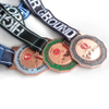 Custom Kami Pemegang Pingat Ajaib Sukan Karate / Bola Sepak / Bola Sepak / Pingat Marathon Dengan Lanyard
