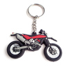 OEM Keychain Manufacture Logo 2D Custom Silicone Getah Keyring 3D Anime Comel Lembut PVC Keychain