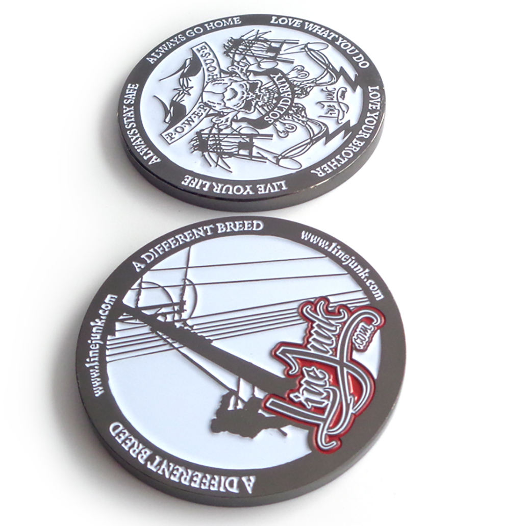 Harga Murah Tiada Minimum Aluminium Metal Custom Souvenir 3D Coin