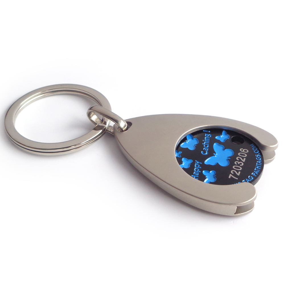 Rekaan 3D Borong Sport Metal Keychain Metal Souvenir Key Ring Rantai Kunci