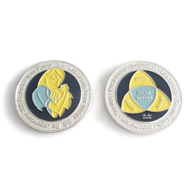 Perak Logam Bulat Timbul Tersuai Baru Murah Ingat 11 September 2001 Cabaran Syiling Cenderamata