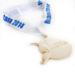 Pengilang Medal Custom Made Metal Gold Baseball Medal Sport Murah