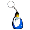 OEM Keychain Manufacture Logo 2D Custom Silicone Getah Keyring 3D Anime Comel Lembut PVC Keychain