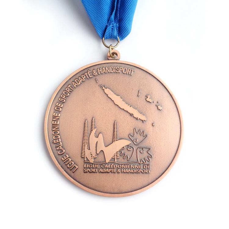 Bola Medallion Tersuai Pingat Putaran Warna Antik Ukiran Pingat Sukan Arab Hari Kebangsaan Qatar Agama Qatar