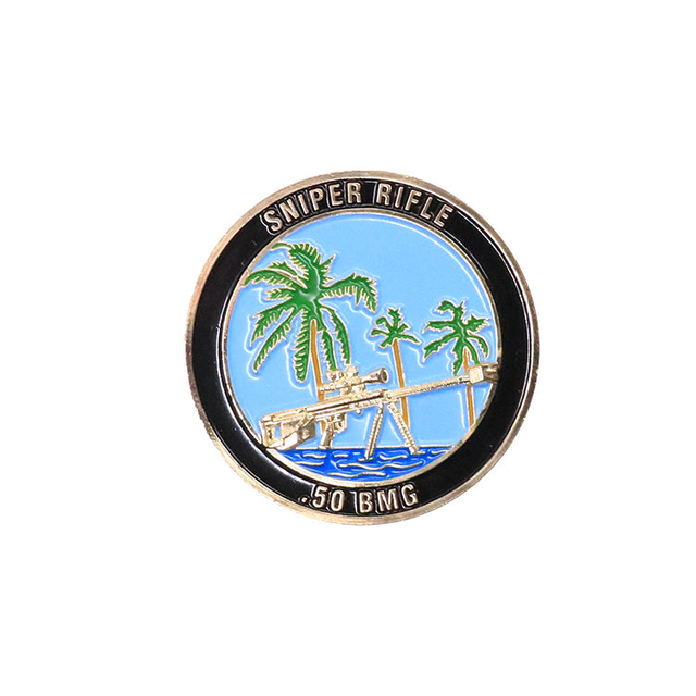 Pin Lapel Bulat Mewah Tersuai Eksklusif