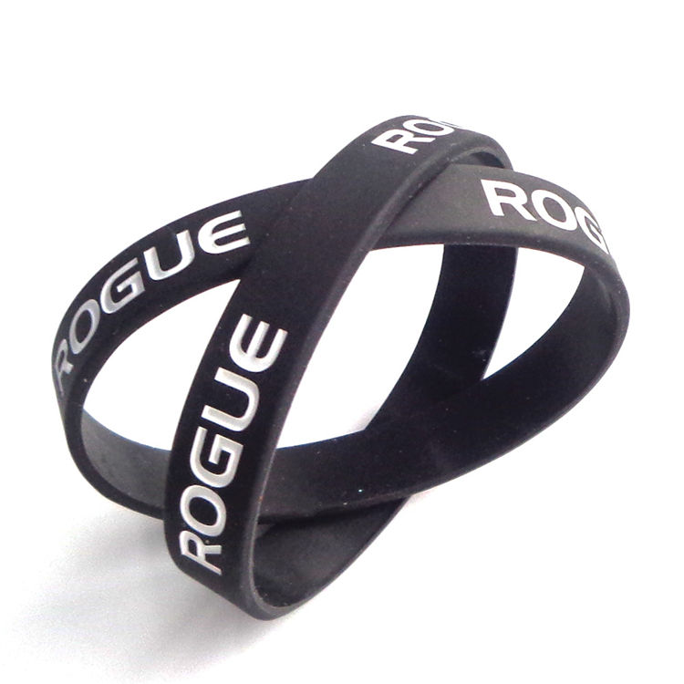 2023 Gelang Silikon Gelang Tangan Tersuai Logo Tersuai Berkualiti Tinggi