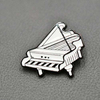 Tiada Pembuat Pin Minimum Mengeluarkan Pin Piano Violin Enamel Lembut Keras Tersuai Logam Tersuai Lapel Lapel