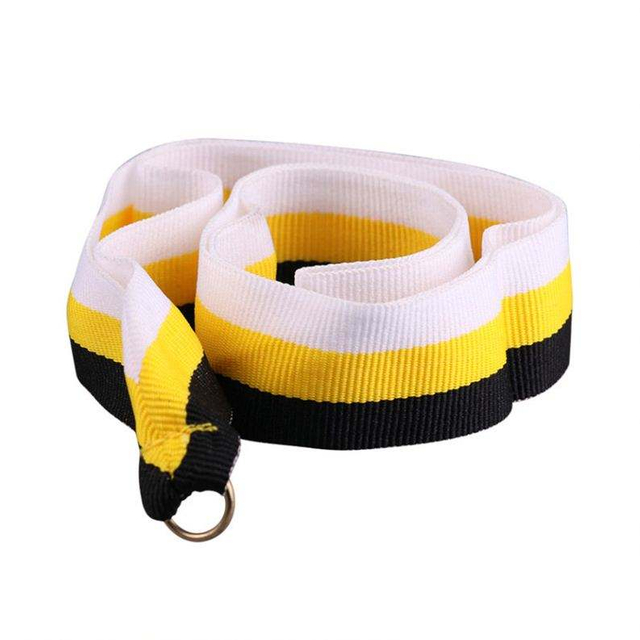 Pelindung Tersuai 4mm Tebal 1.5 Meter Panjang Kabel Kuning Lingkaran Alat Lanyard Untuk Kegunaan Mesin