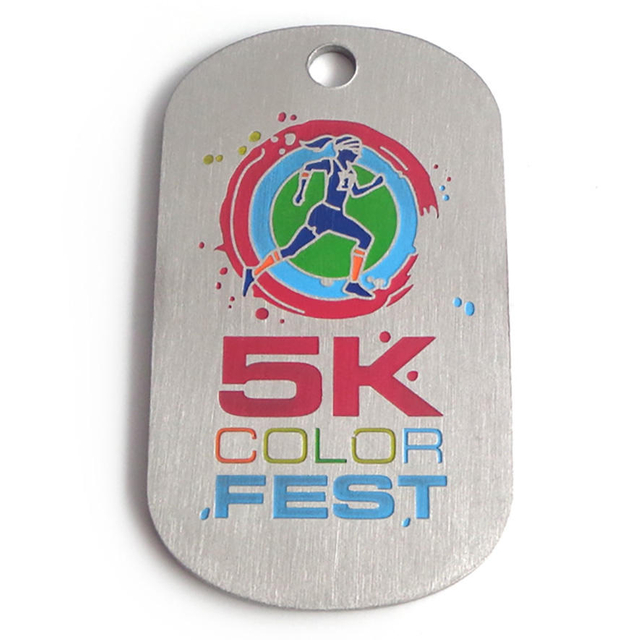 Tag Kolar Haiwan Peliharaan Kosong Tulang Tersuai Ukiran Kalung Lelaki Loket Aluminium Loyang Keluli Tahan Karat Logo Logam Teg Anjing Tersuai