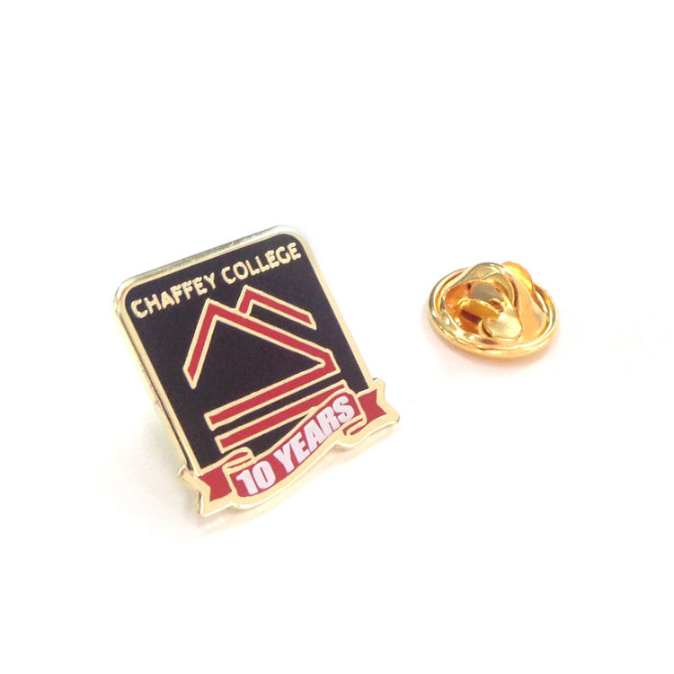 Borong Pines Custom Metalicos Coffee Design Gold Plated Metal Custom Lapel Pin Pin Enamel Keras Lembut