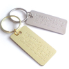 Jualan Panas Kilang OEM Custom Alloy Key Chain Souvenir Stainless Steel Keyring