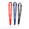 Pemegang Lencana Tali Leher Bercetak Tersuai Lanyard Dan Lanyard Rantai Kunci Poliester Kad Nama