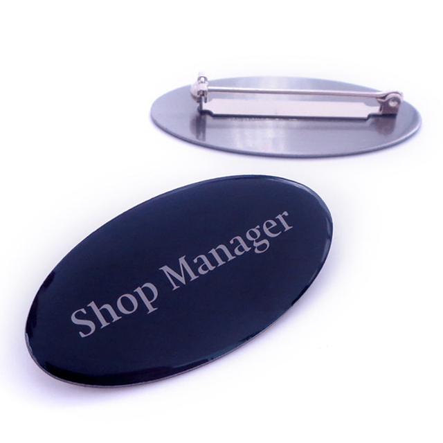 Pin Lencana Pin Panjang Aksesori Lencana Tersuai 25Mm Borong