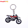 Berbentuk Motosikal 2d Murah Custom Soft Pvc Keychain