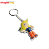 Rekaan Percuma Pvc 3d Keychain Charm Keychain Custom Pvc 3D Getah Name Chain Keychain 3d Pvc Keychain 3D Keyring