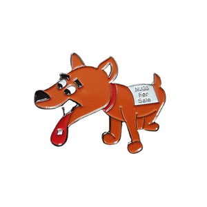 Pin Enamel Borong Custom Hard Soft Coat Dog Enamel Lapel Pins