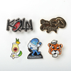Logo Tersuai Lencana Pin Lapel Besi Enamel Lembut Logam Logam