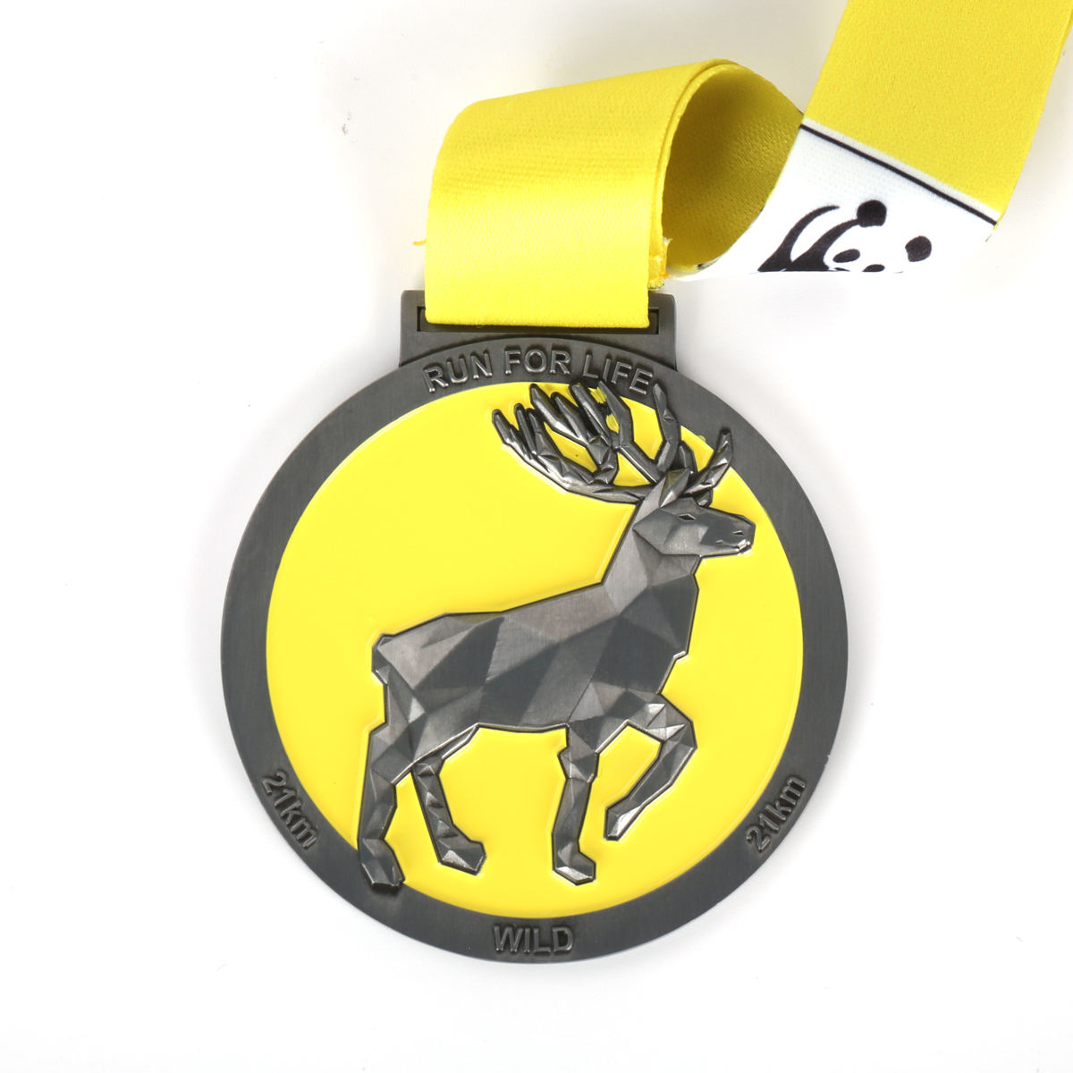 Custom Metal Singapore Community Enamel Aluminium Alloy Sport Award Medal Trophy