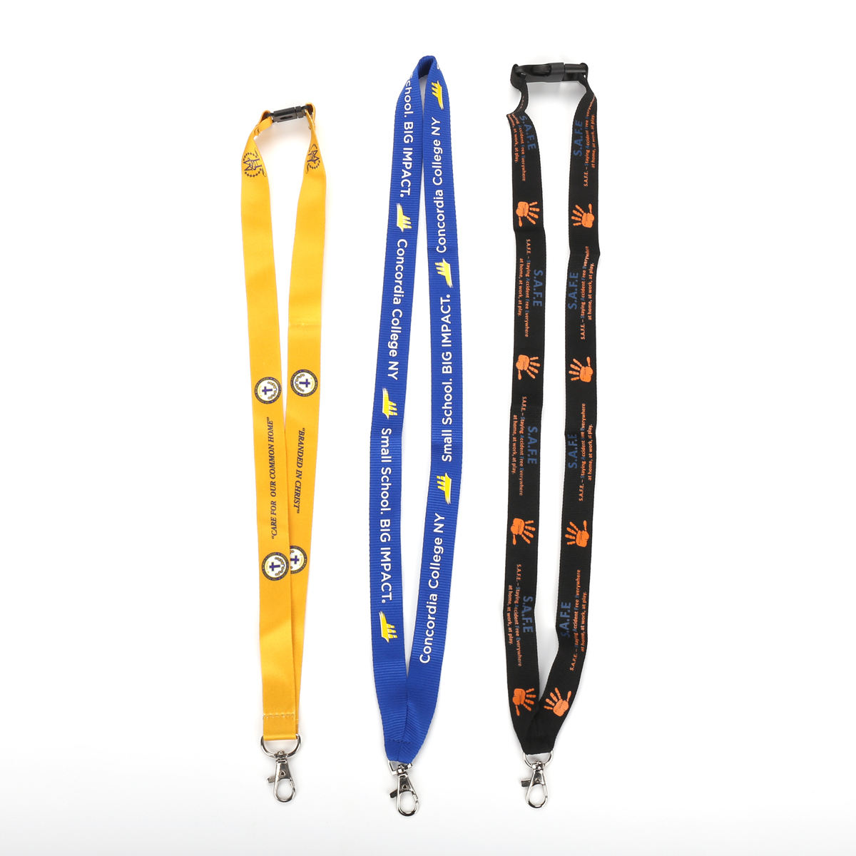Pelindung Tersuai 4mm Tebal 1.5 Meter Panjang Kabel Kuning Lingkaran Alat Lanyard Untuk Kegunaan Mesin