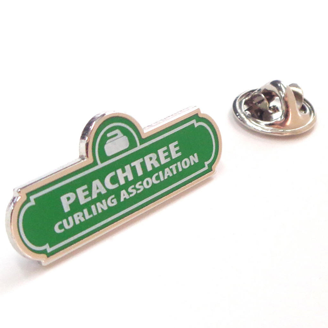 Lencana Nama Jururawat Nigeria Peribadi Kraf Logam Custom