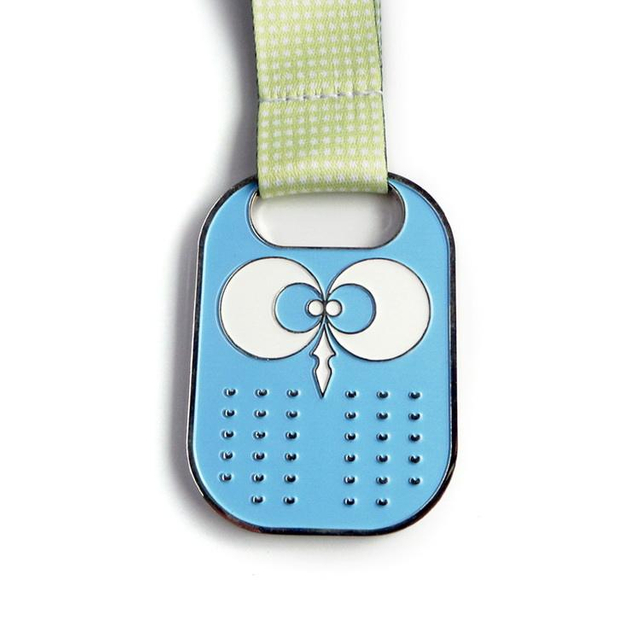 Pingat Sukan Larian Logam Berkualiti Tinggi Rekaan Oem 3D Pemenang Penamat Dengan Reben