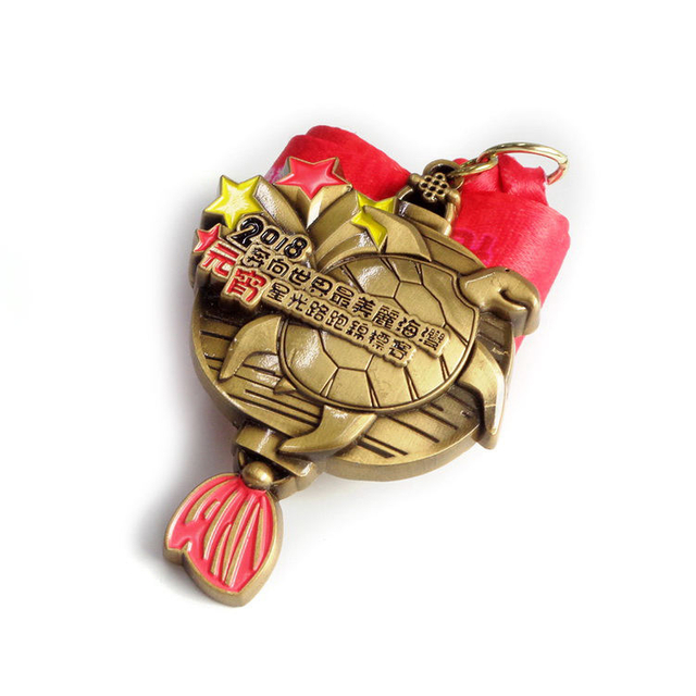 Pembuatan OEM Pembuatan Tersuai Pingat Sukan, Pingat Tempat Pertama Gangsa Emas Perak